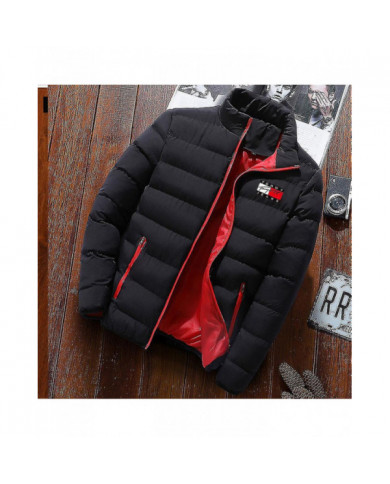 Manteau matelassé pour hommes Doudoune épaisse mi-longue Manteau chaud d'hiver Ajusté Fit -ys