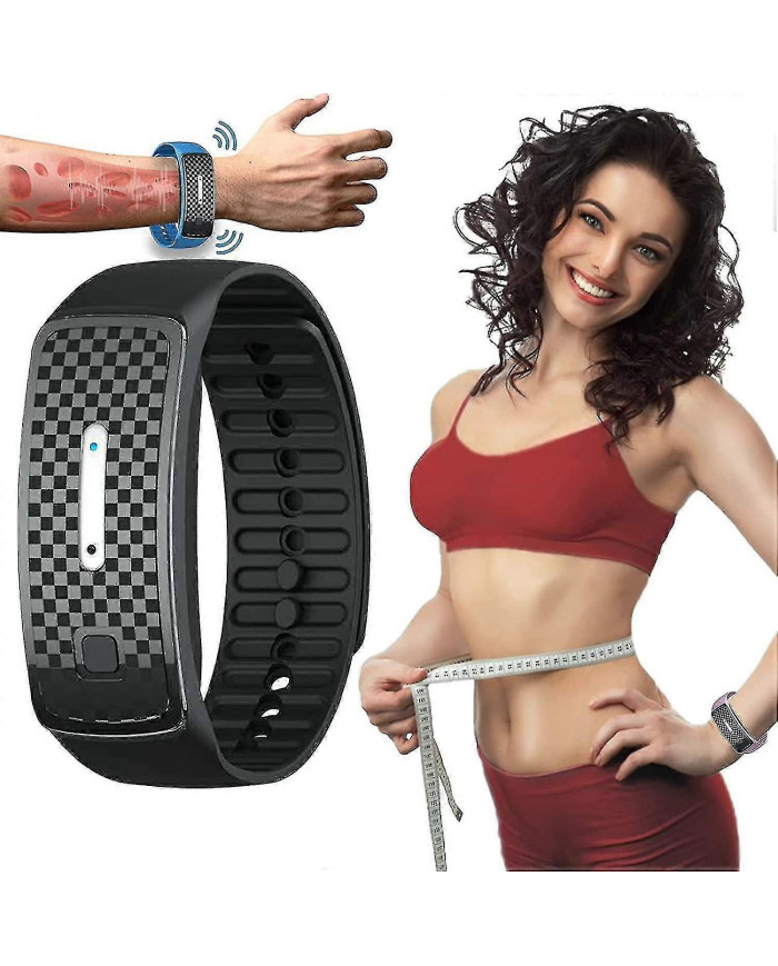 Bracelet de sculpture corporelle à ultrasons, bracelets magnétiques de drainage lymphatique pour tous les hommes [...]