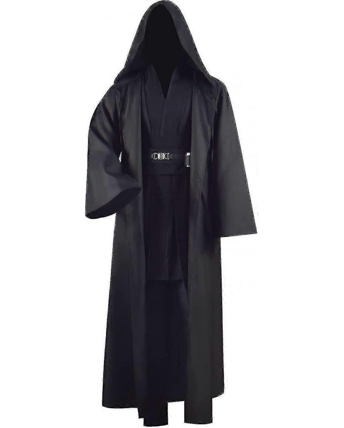 Costume de tunique adulte pour Jedi Outfit Skywalker Halloween Cosplay Costume Robe à capuche Manteau Uniforme [...]