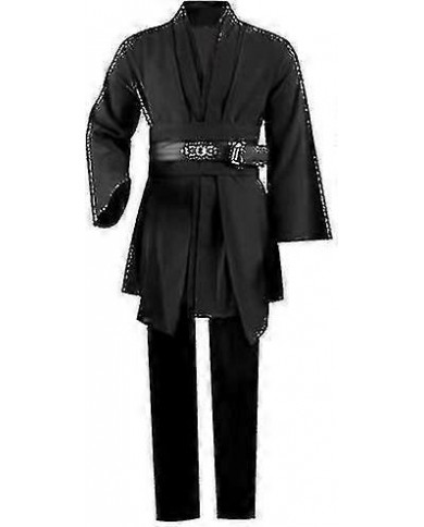Costume de tunique adulte pour Jedi Outfit Skywalker Halloween Cosplay Costume Robe à capuche Manteau Uniforme [...]