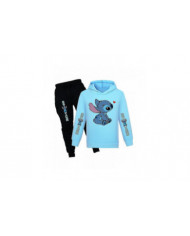 Lilo Stitch Print Kids Survêtement Ensemble Garçons Filles Casual Sweat À Capuche Jogger Pantalon Tenue Vêtements [...]