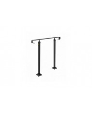 Rampe d’escalier en fer forgé Fit 1 ou 2 marchesRampe réglable