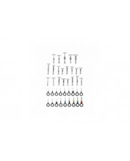 340Pcs 1 / 1.5 / 1.8 / 2.2 / 2.8 / 3.5mm Broches de borne Broche de faisceau de câbles Kit de connecteur [...]