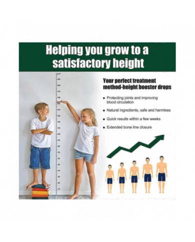 Googeer Height Boosting Essence Body Height Care Augmente la hauteur du point de pied Huile essentielle de soins [...]