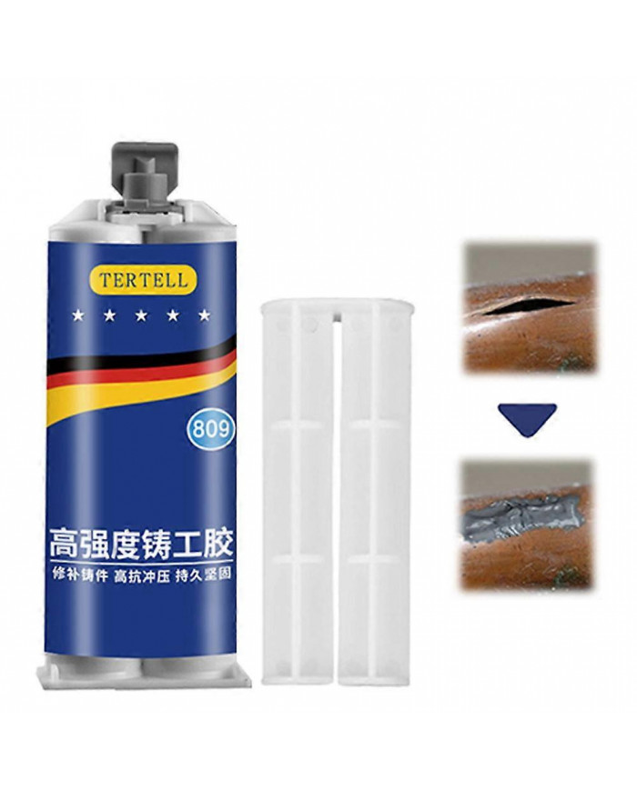 Résistance à la chaleur industrielle soudure à froid Auto Metal Repair Paste Colle adhésive 85g