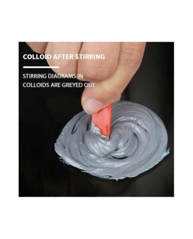 Résistance à la chaleur industrielle soudure à froid Auto Metal Repair Paste Colle adhésive 85g