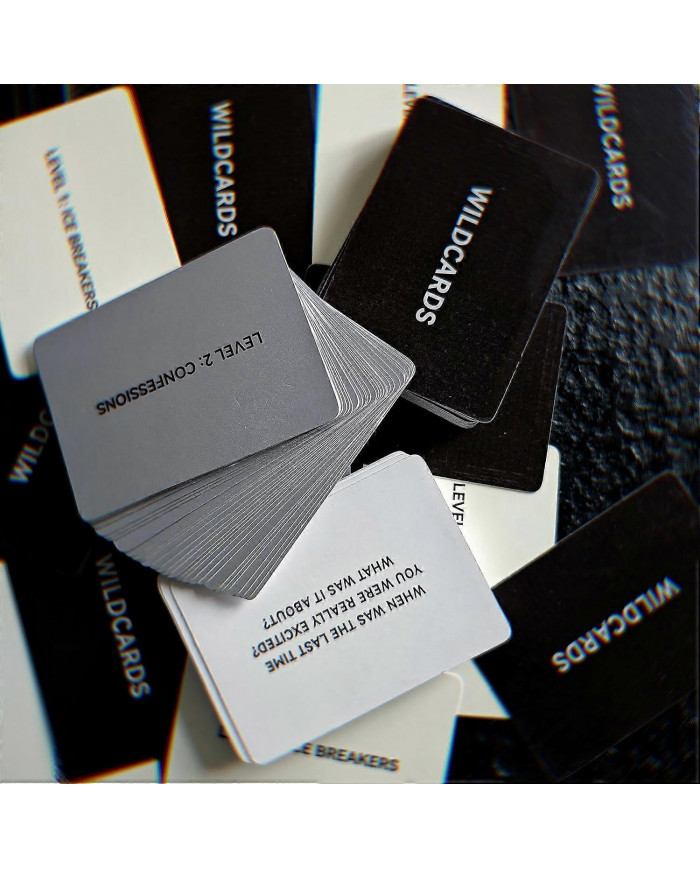 How Deep Will You Go? Game of Questions to Deepen Connection Questions Card Game, Deep Conversation Cards Game