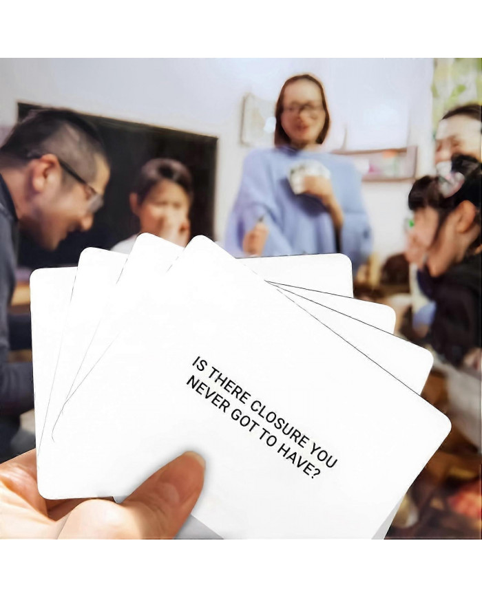 How Deep Will You Go? Game of Questions to Deepen Connection Questions Card Game, Deep Conversation Cards Game