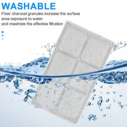 6 Pcs Water Filters Replacement For Pets Dogs Water Drinking Dispenser