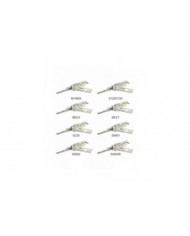 Original 2en1 Lishi Sc1 Sc4 Kw1 Kw5 Am5 M1/ms2 Ss001 Nsn14 Cy24V.2 Fo38 Gm37GM39