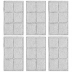 6 Pcs Water Filters Replacement For Pets Dogs Water Drinking Dispenser