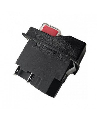 Interrupteurs électromagnétiques Interrupteurs à bouton-poussoir pour outils de jardin KJD17 220V 5 broches - Bornes