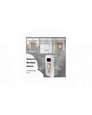 Détecteur de gaz naturel et détecteur de monoxyde de carbone CO,Moniteur de détecteur de gaz combustible pour Co, Metha