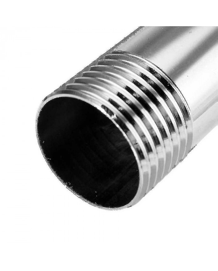 Pomme de douche en acier inoxydable - Extension Tuyau supplémentaire, montage mural