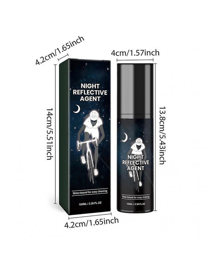 Vêtements réfléchissants de sécurité Spray réfléchissant 100ml Spray réfléchissant pour une meilleure visibilité-11
