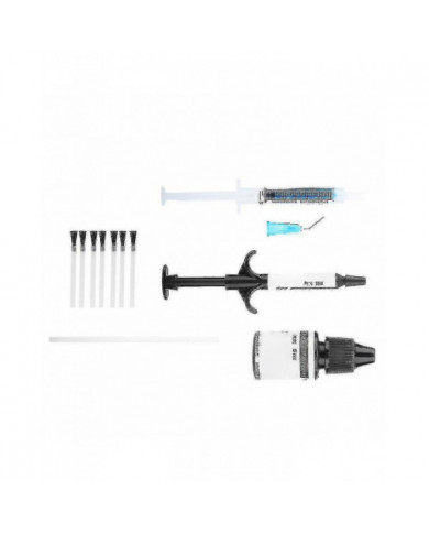 Kit de collage dentaire orthodontique Adhésif Light Cure Adhesive System Kit Outilspetit ensemble