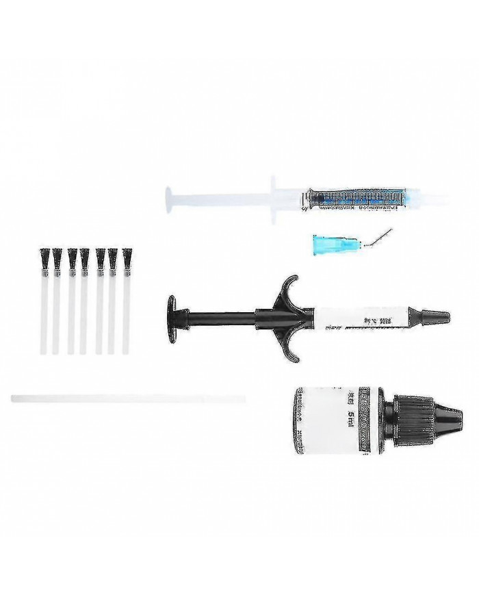 Kit de collage dentaire orthodontique Adhésif Light Cure Adhesive System Kit Outilspetit ensemble