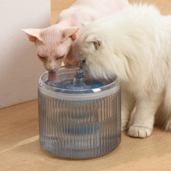 Automatic loop bpa-free pet water fountain large capacity silent non-toxic odorless pet water fountain