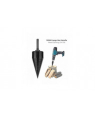 Industriel Bois Foret Foret Bois Cône Hex Shank Bois Log Splitter Vis Fendage 32mm A