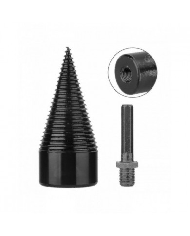 Industriel Bois Foret Foret Bois Cône Hex Shank Bois Log Splitter Vis Fendage 32mm A