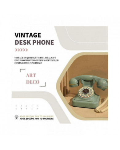 Audio Livre d’Or Téléphone Rétro Style Rotatif Antique Audio Livre d’Or Téléphone Message Voix Enregistreur [...]