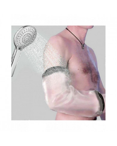 Housse de douche Picc Line imperméable Iv Picc Line Protecteur de douche pour traitement de chimiothérapie, 100% [...]