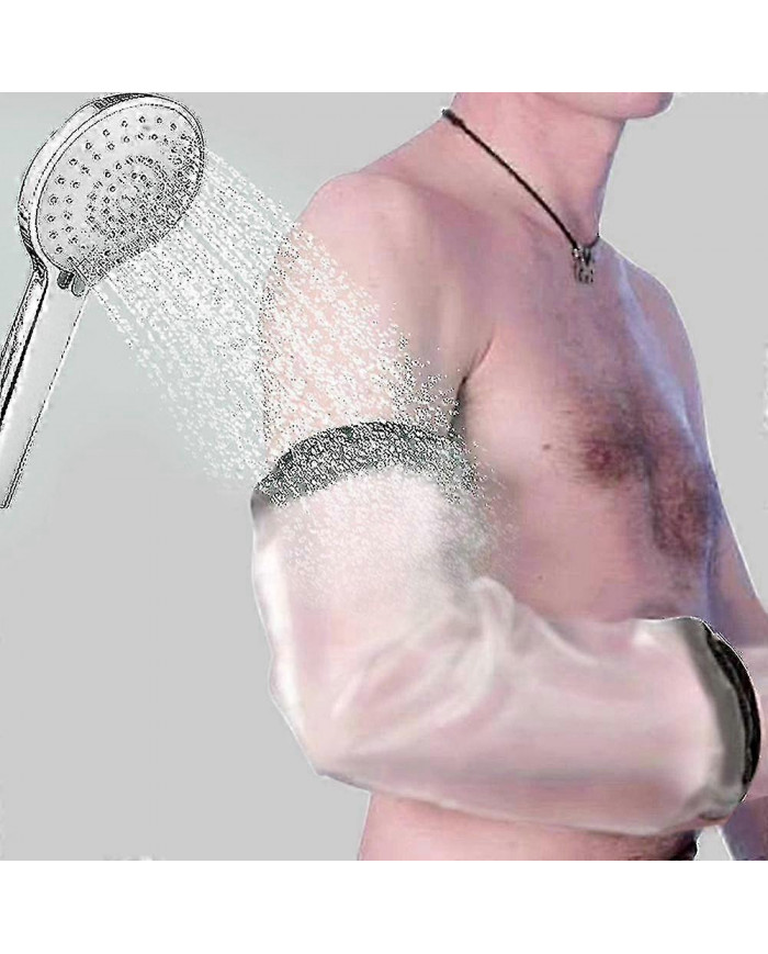 Housse de douche Picc Line imperméable Iv Picc Line Protecteur de douche pour traitement de chimiothérapie, 100% [...]