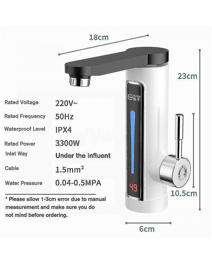 Robinet électrique Chauffe-eau Robinet