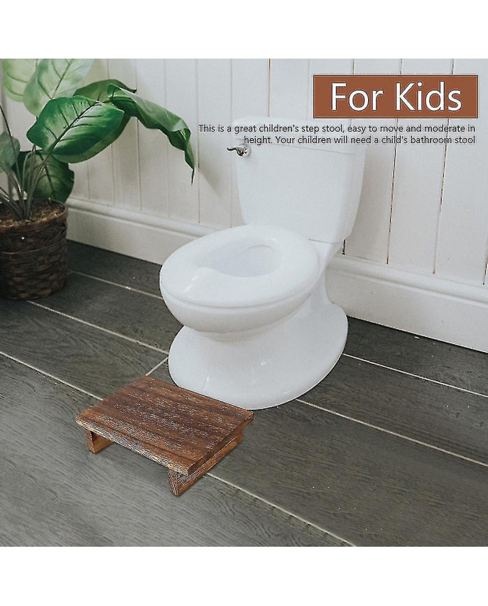 Tabouret en bois pour adultes, tabouret de lit pour lits hauts, cuisine, salle de bain, placard, grande étape en bois s