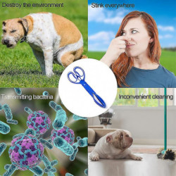 Pet Litter Shear Scoop Pickup Tool,dog Dung Grapple Portable