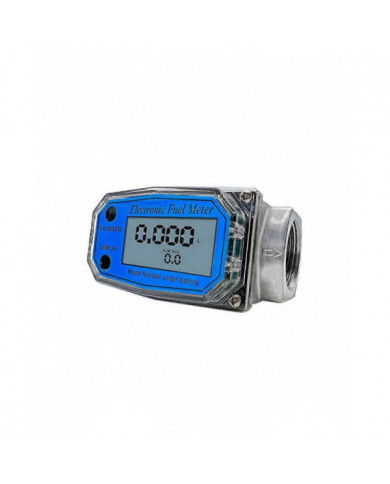 Débitmètre 1/2 / 2.5 / 3in Capteur de débit liquide Compteur électronique à turbine - Débitmètre