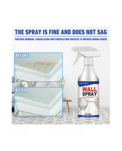 Peinture de réparation murale, peinture murale en aérosol, spray de réparation murale, peinture à base d’eau, peau [...]