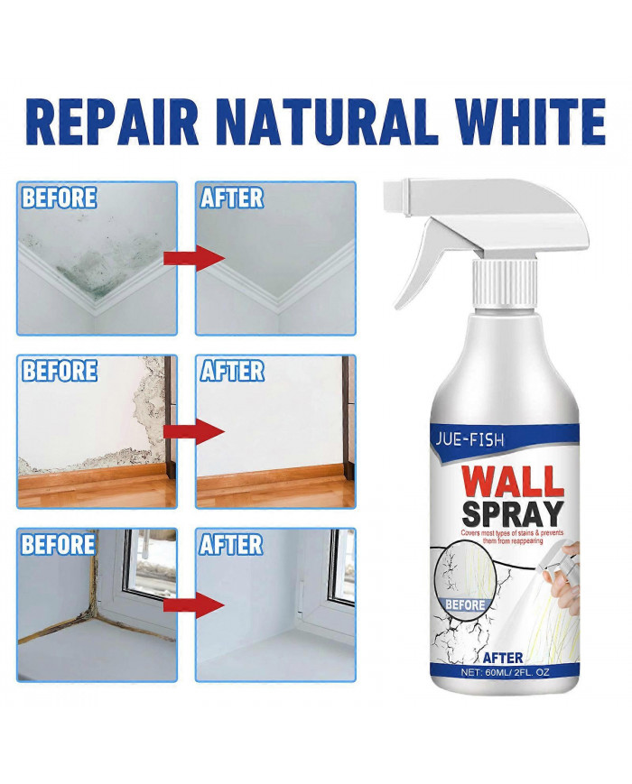 Peinture de réparation murale, peinture murale en aérosol, spray de réparation murale, peinture à base d’eau, peau [...]