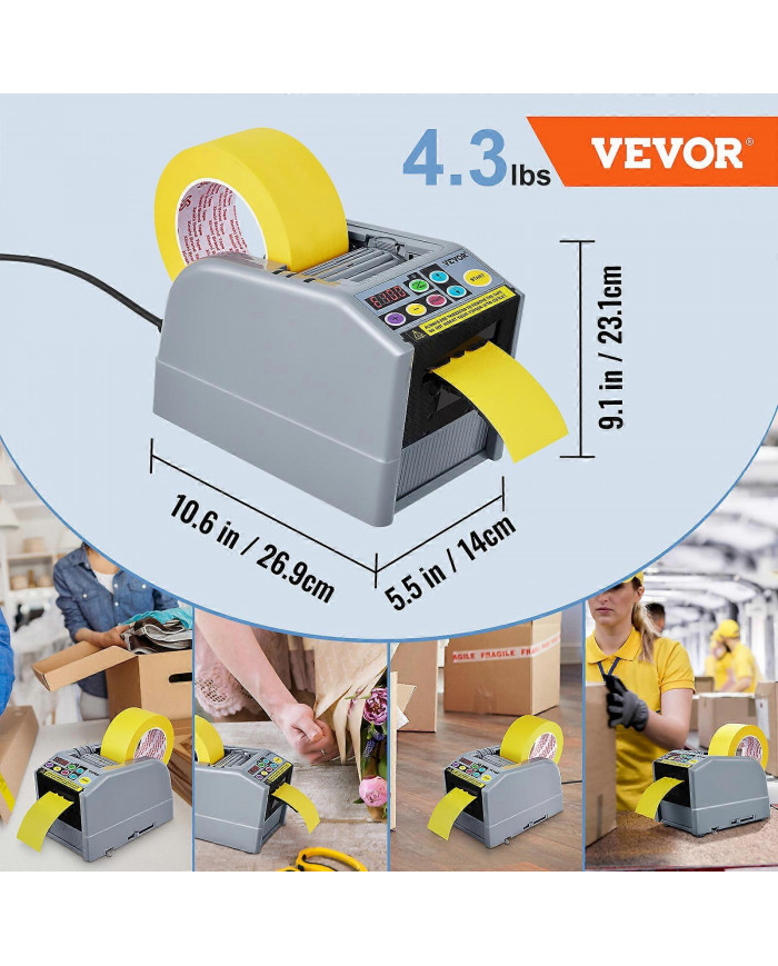 Zcut-9 Dévidoir Automatique De Ruban Adhésif Électrique Coupe-Ruban Machine D’emballage Machine De Découpe De [...]
