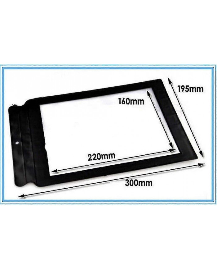 A4 Grande Feuille Loupe Lentille - Grossissement 10x pour la lecture de livres