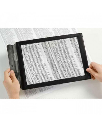 A4 Grande Feuille Loupe Lentille - Grossissement 10x pour la lecture de livres