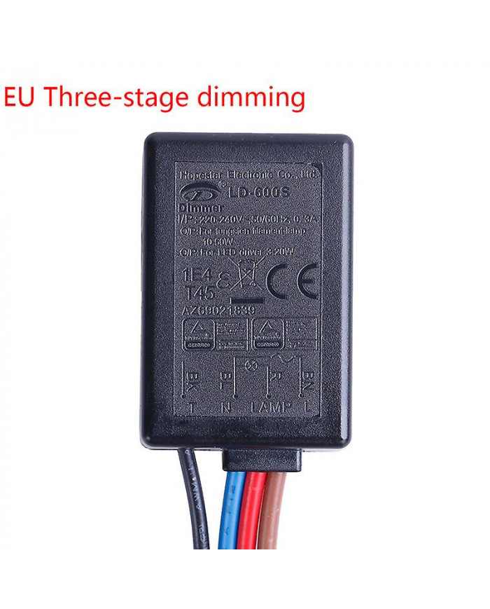 Ld-600s Build-in 3 Way Finger Touch Dimmer On/off Switch Us/eu