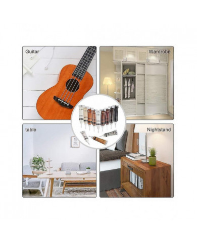 12PCS Kit De Réparation De Bois De Bouche-Pores Restaurer Meubles En Bois Retouche Outil Ensemble Marqueur Stylo [...]