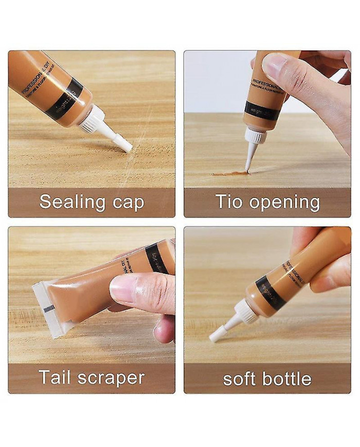 12PCS Kit De Réparation De Bois De Bouche-Pores Restaurer Meubles En Bois Retouche Outil Ensemble Marqueur Stylo [...]