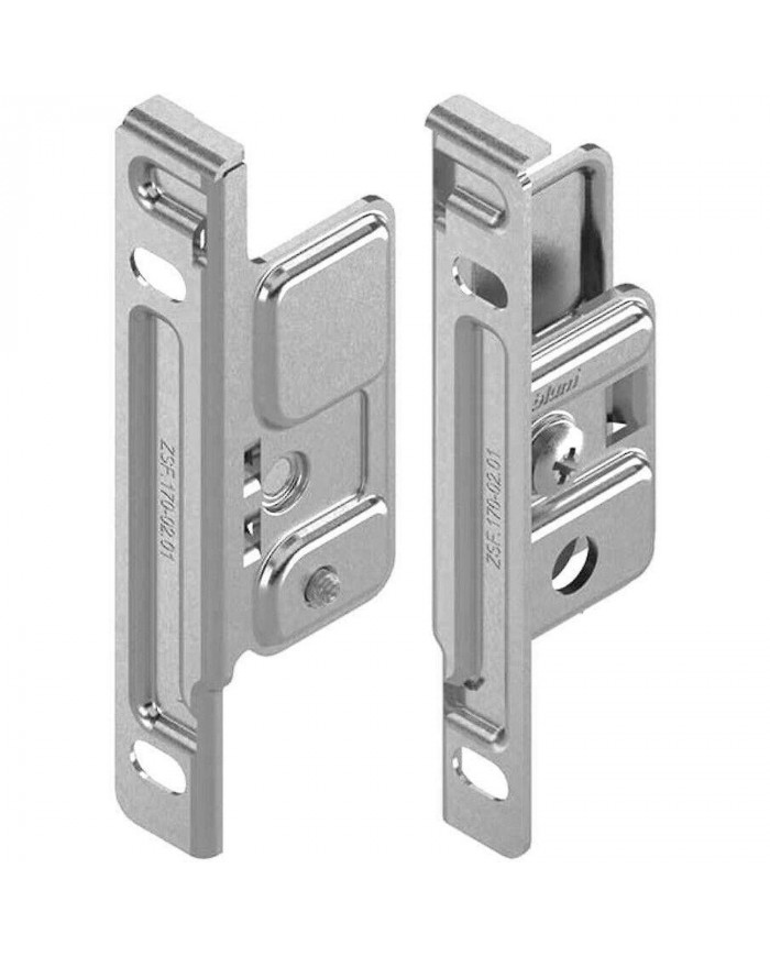 Blum Zsf.1700 Metabox Supports de fixation avant de tiroir (paire)