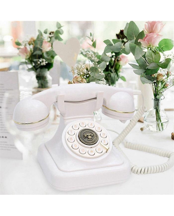 Audio Livre d’Or Téléphone Rétro Style Rotatif Antique Audio Livre d’Or Téléphone Message Message Voix [...]