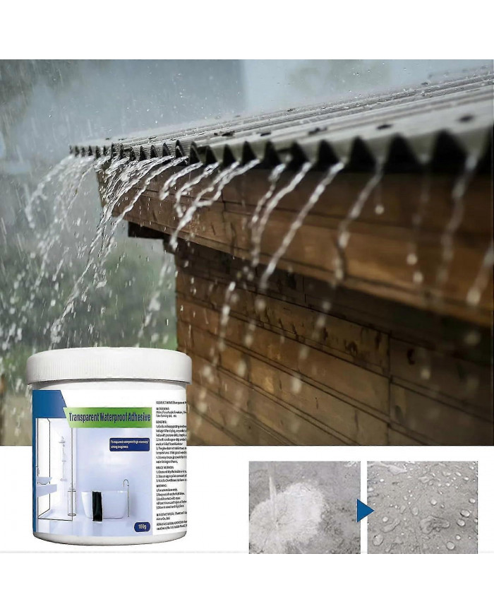 Agent imperméable invisible, agent anti-fuite imperméable à l’eau, mastic d’isolation revêtement adhésif [...]