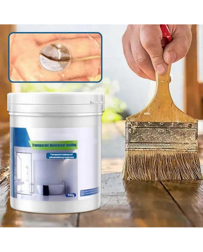 Agent imperméable invisible, agent anti-fuite imperméable à l’eau, mastic d’isolation revêtement adhésif [...]