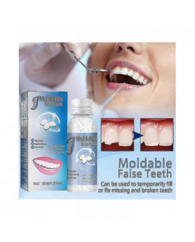 Kit de réparation dentaire temporaire Obturation dentaire Obturations perdues Bouchons de réparation Fausses dents