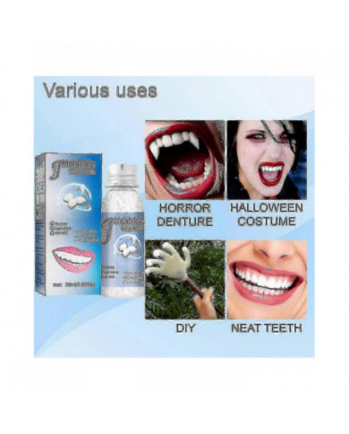 Kit de réparation dentaire temporaire Obturation dentaire Obturations perdues Bouchons de réparation Fausses dents