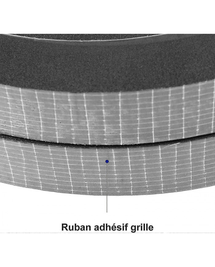Bande de joint en mousse 2 rouleaux 25mm (l) X20mm (h) X4m (l) Joint résistant aux intempéries Anticollision Furnitu