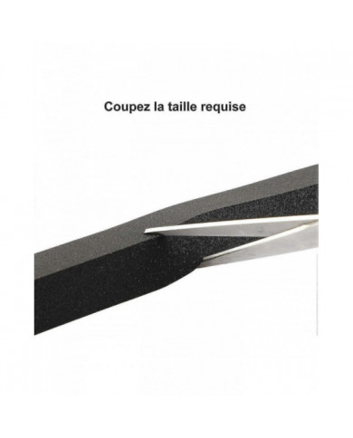 Bande de joint en mousse 2 rouleaux 25mm (l) X20mm (h) X4m (l) Joint résistant aux intempéries Anticollision Furnitu