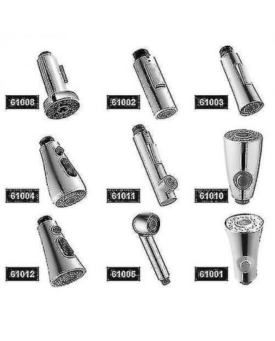 Remplacement de rechange Cuisine Mixer Robinet Robinet Pull Out Spray Pomme de douche Réglage