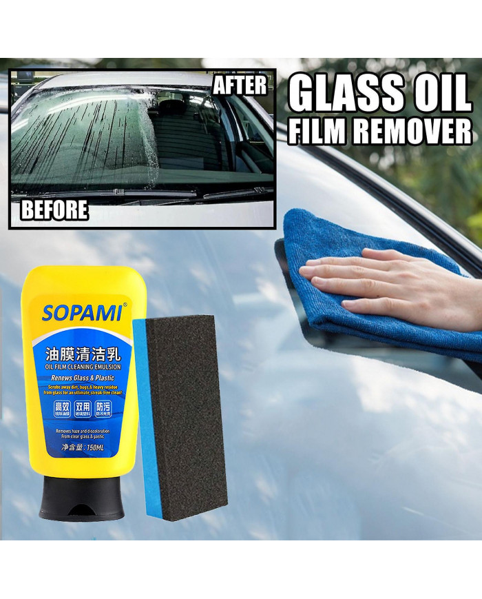 Multifunktionsrens Sopami Spray De Revêtement De Voiture, Sopami Film D’huile Émulsion Nettoyant Pour Vitres [...]
