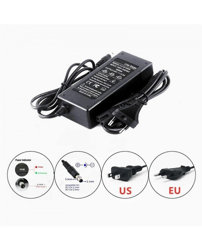 Batterie 24V 30Ah 7S3P 30000mAh Batterie Li-ion de vélo électrique et chargeur